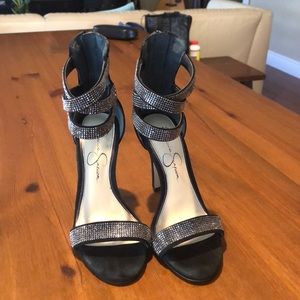 Heels - shoes - ankle straps